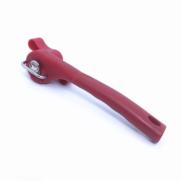 1pc Plastic Professional Kitchen Tools Safety Manual Can Opener Side Cut Easy Grip Manual Can Opener Lid Knife