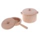 thumbnail image 5 of 2 Piezas De Madera Maciza De Haya Vajilla Para Ni?os Juego De Imaginación Juego Cocina Juguete Pan, 5 of 5