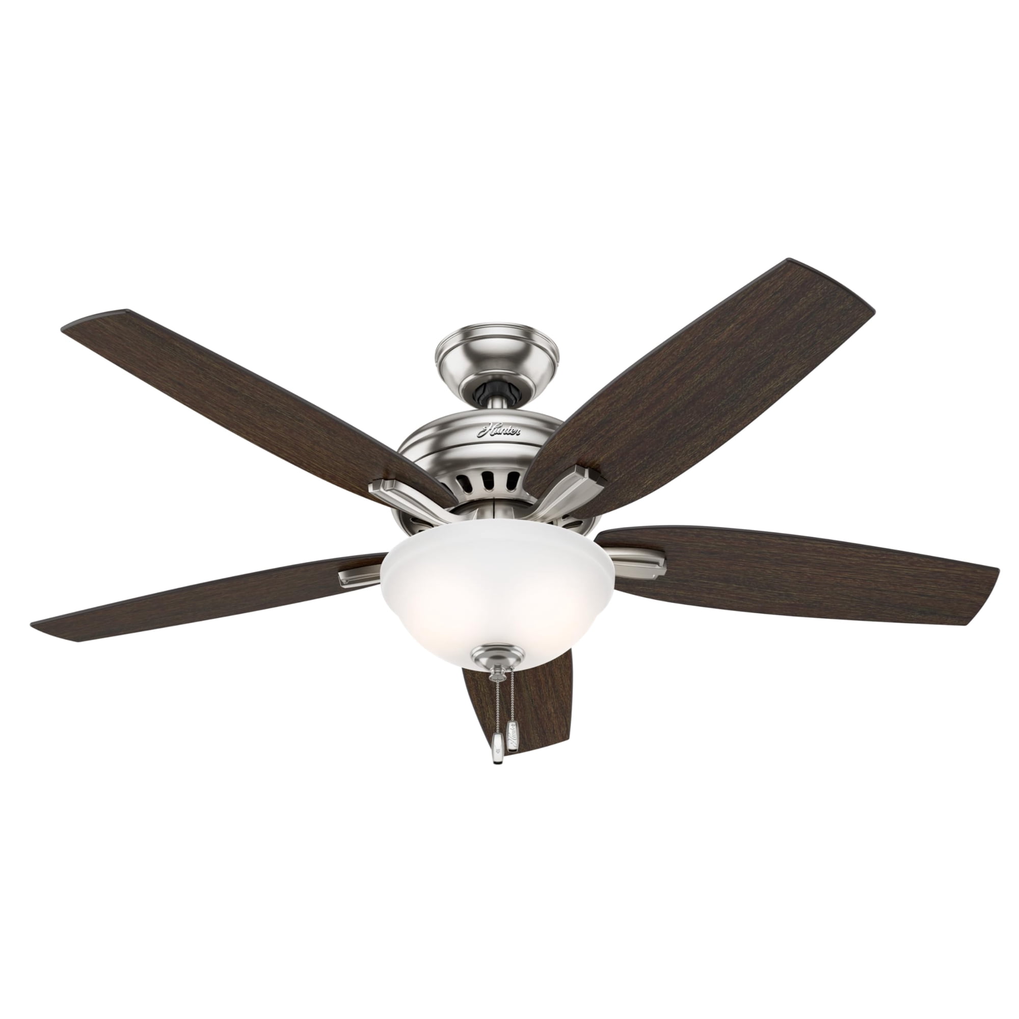 Ventilador De Techo Hunter Newsome 53312 Con Luz Led De 52 Pulgadas