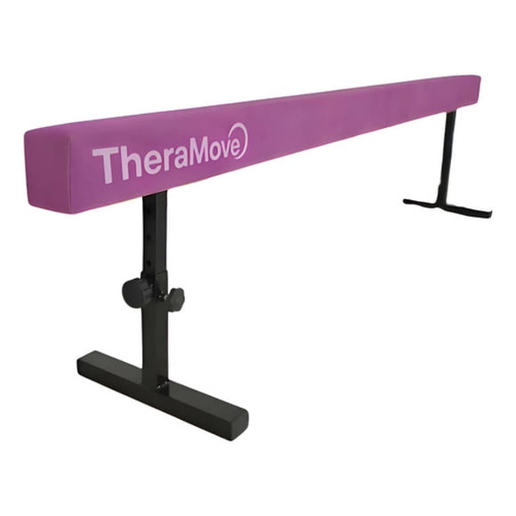 Viga Equilibrio Gimnasia Morado Ajustable Altura 19-57cm Morado