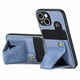 thumbnail image 4 of Funda Resistente para iPhone 15 con Tarjetero y Soporte, Diseño Magnético Azul, 4 of 5