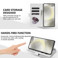 Funda Para Foxdock Elegante Funda Samsung Galaxy S25 Glitter Con Cremallera-Ideal Para El Uso Diario