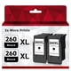 thumbnail image 1 of Cartuchos de tinta Skyink compatibles con 260XL, negro, paquete de 2, Canon, 1 of 6