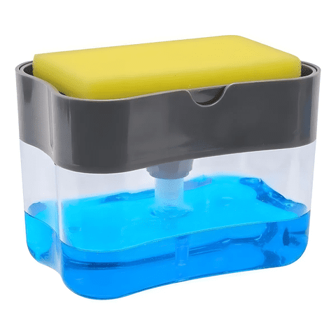 Genérico - Dispensador Jabon Automático Bomba Detergente Lavaloza Color Blanco