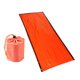 thumbnail image 3 of Saco De Dormir Térmico De Emergencia Para Exteriores, Manta De Supervivencia Para Senderismo, Para Mantenerse Abrigado, Color Naranja, 3 of 5