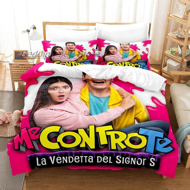 Me Contro Te Bedding Set Bed Set Aldult Kid Bedroom Duvetcover Sets Kawaii