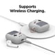 thumbnail image 4 of Funda Elago AW5 compatible con Apple AirPods 1 y 2, color gris, 4 of 7