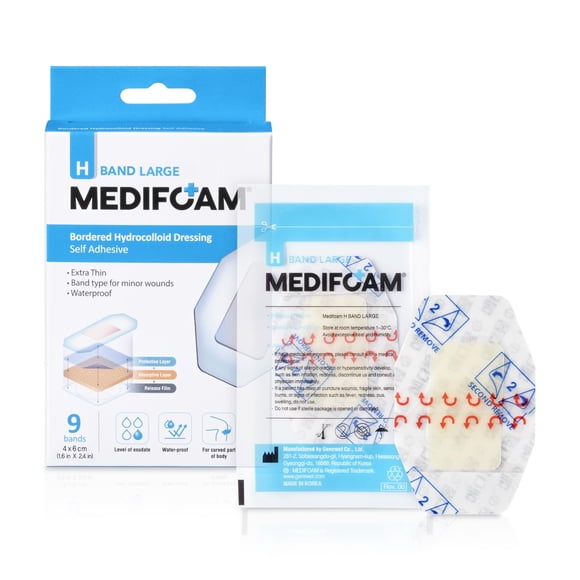 Apósito MEDIFOAM H Grande 9 Pliegos Impermeable