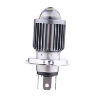 Ioensy - Bombillas De Faros Led Con Lente Impermeable Dc 12-80V 1080Lm H4 Blanco