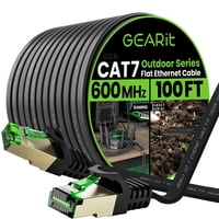 Cable Ethernet Gearit Cat7 Exterior 30 M 600 Mhz 10 Gbps