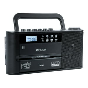 Reproductor De Casetes Retekess Tr641 Grabador De Radio Am/Fm