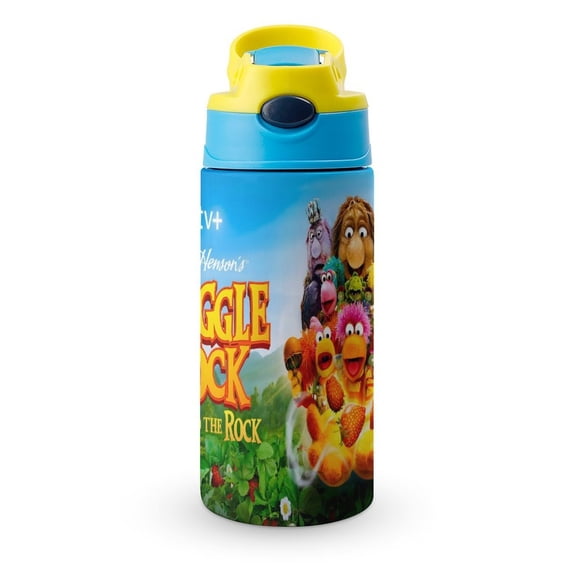 Botella de Agua Infantil Fraggle Rock Azul 12 oz
