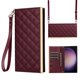 thumbnail image 1 of Funda Tipo Cartera Acolchada con Correa para Samsung Galaxy S22 Ultra 5GRojo, 1 of 6