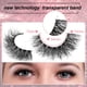 thumbnail image 2 of Pestañas postizas tenues de aspecto natural, banda transparente de 15 mm, 10 pares, paquete múltiple, suaves y reutilizables, hechas a mano por, 2 of 7