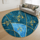 thumbnail image 1 of Alfombra Antideslizante Redonda 200 Cm Piso Hogar Decorativa, 1 of 5