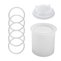 Bothyi - Cilindro De Silicona Para Fundición De Velas, Bricolaje, Para Hacer Velas De Yeso, Decoración