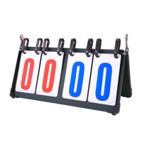 Ioensy - Marcador De Mesa Flip Pingpong Marcador Para Baloncesto Tenis Fútbol Cuatro Marcador