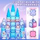 thumbnail image 4 of TikTiles 101 piezas - Set de Castillo de Princesa de Nieve magnético, 4 of 8