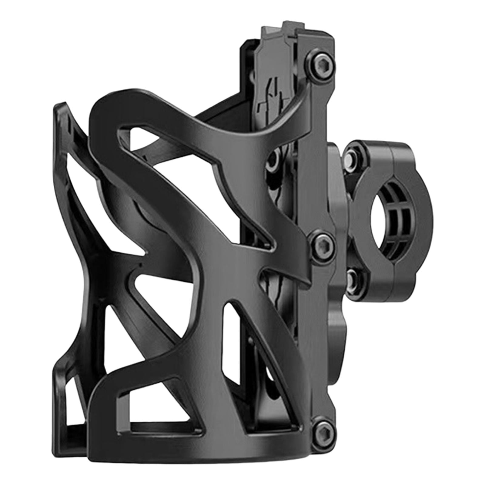 Magideal - Soporte Para Vasos De Bebidas Para Motocicleta, Soporte Para Botellas De Bebidas Para Bicicletas, Soporte Para Vasos De Agua Para Bicicletas, Soporte Negro