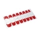 thumbnail image 3 of Láminas de uñas de gel semicuradas, tiras de uñas de gel de salón para niñas, láminas completas, pegatinas de esmalte de uñas, pegatinas de láminas de Rojo, 3 of 5