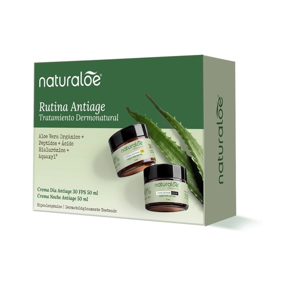 Pack Naturaloe Crema Día 50 g + Noche 50 g antiage