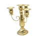 thumbnail image 3 of Candelabro De Metal De 4 Velas Decoración Del Hogar Para Chimenea Comedor Baño Oro, 3 of 3