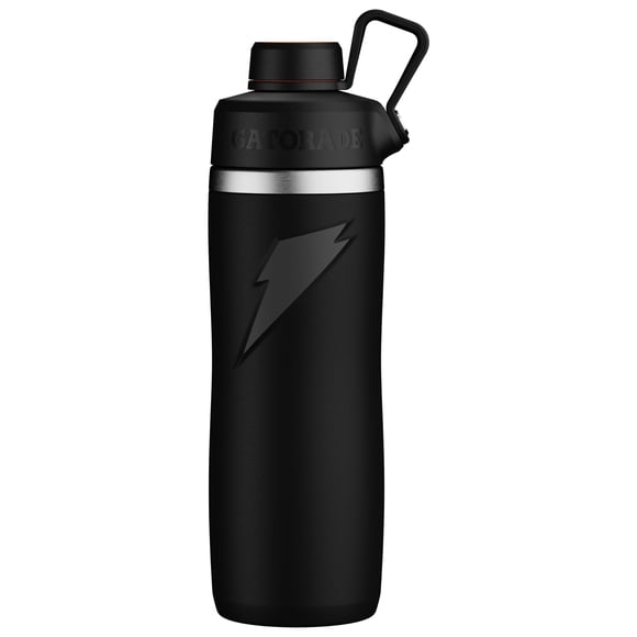 Botella Gatorade de Acero Inoxidable 620 ml Negra