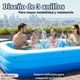 thumbnail image 3 of Piscina Inflable Rectangular 210x140x60 CM Color Azul, 3 of 9