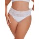 thumbnail image 1 of INSPIRE CHIC Bragas de Encaje de Corte Alto para Mujer Cobertura Completa de Cintura Alta Bragas de Encaje Talla Extra Grande Blanco, 1 of 4