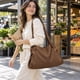 thumbnail image 2 of Bolso Plegable de Compras Grande Tipo Shopper con Bolsillo con Cierre y Asas Largas, 2 of 7
