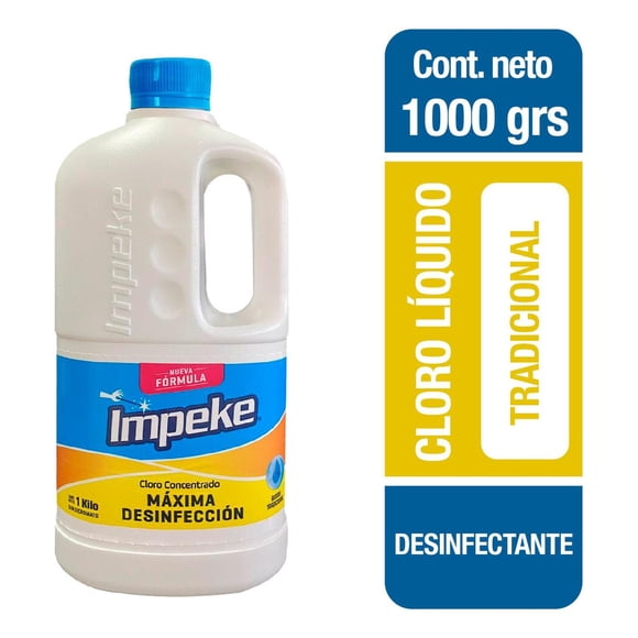 CLORO CONCENTRADO TRADICIONAL 1KG IMPEKE