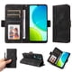 thumbnail image 1 of Carcasa FOXDOCK Vivo Y04 de cuero PU, diseño acolchado clásico, protección contra caídas y rayones, 1 of 5