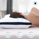 thumbnail image 3 of Almohadas LDC LUX DECOR COLLECTION King 36x18 Azul Marino - Pack de 2, 3 of 9