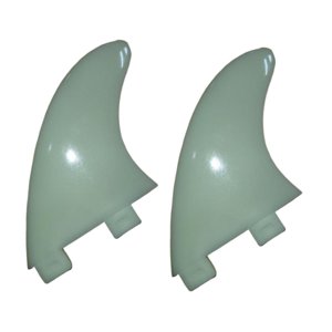 Ioensy - 2X Aleta De Tabla De Surf, Timón De Cola De Tabla De Surf Para Deportes Acuáticos, Barco De Tabla Larga