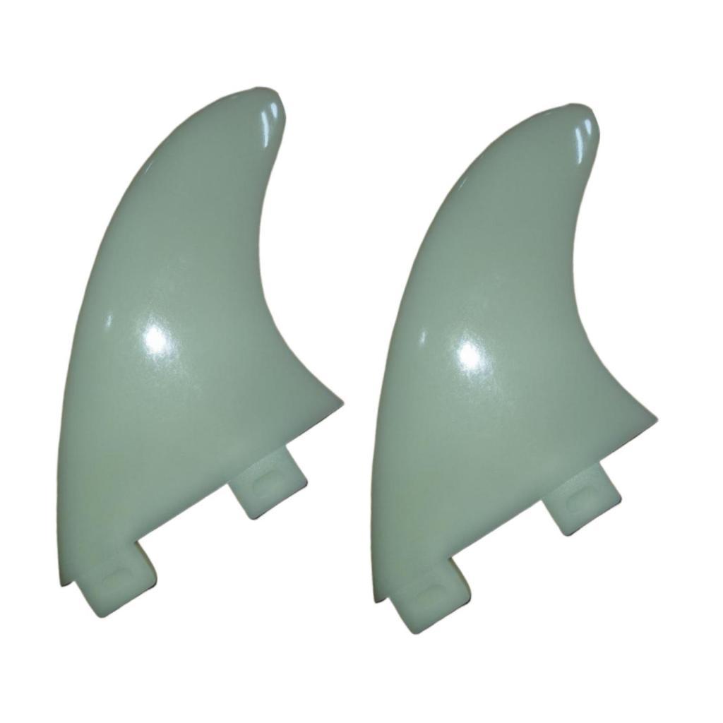 Ioensy - 2X Aleta De Tabla De Surf, Timón De Cola De Tabla De Surf Para Deportes Acuáticos, Barco De Tabla Larga