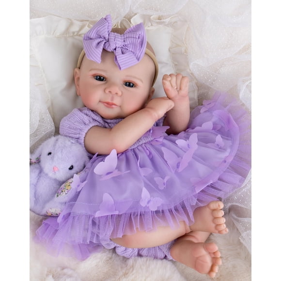 Muñeca bebé realista Aori Reborn 51 cm
