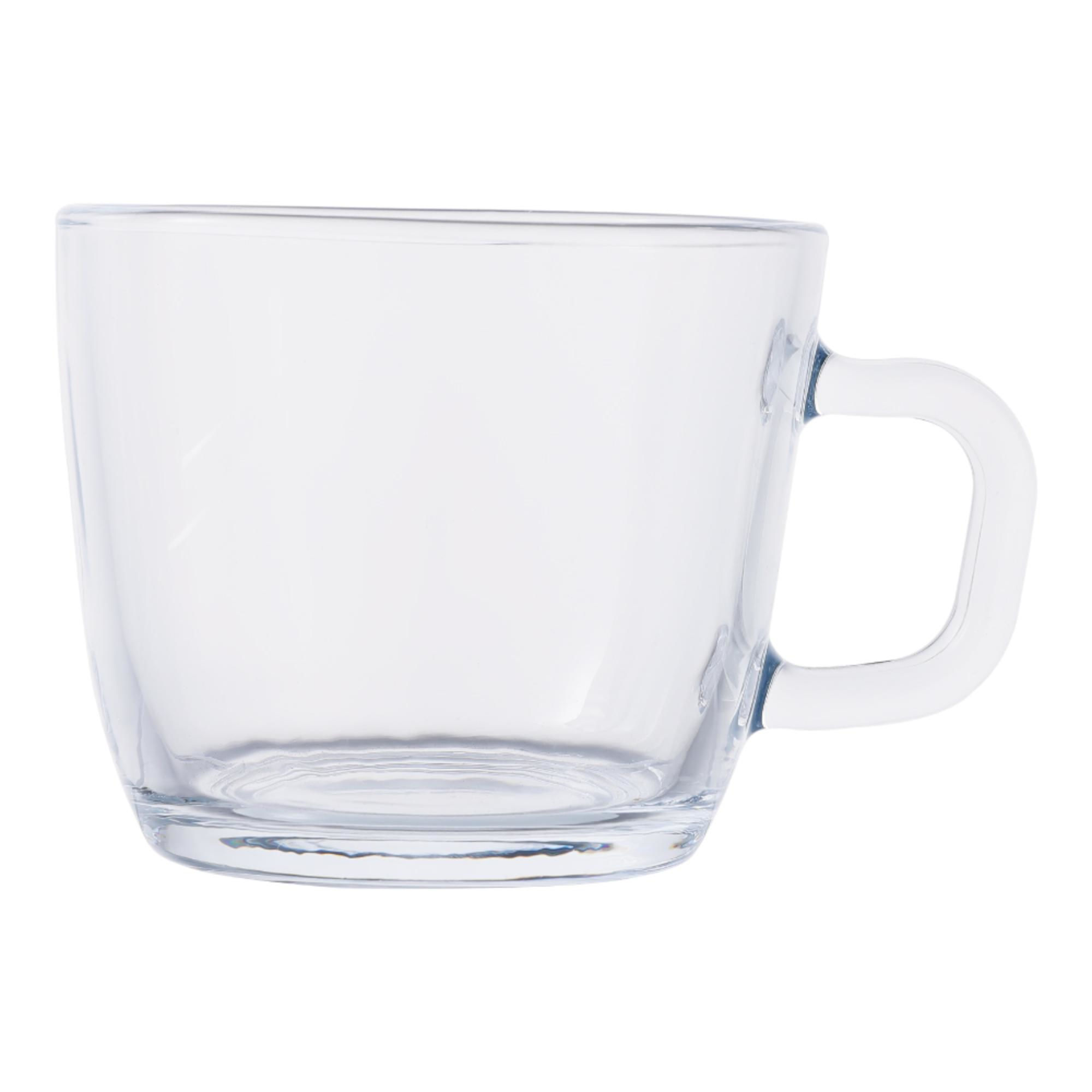 Taza De Vidrio 230ml 1 Pieza Th23-gtm067 Transparente Haus