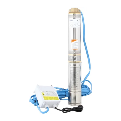 Baico - Bomba Sumergible Pozo Profundo 3,5In 0,75Hp 93L/Min+20Mcable