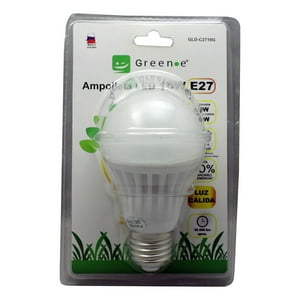Green E - Ampolleta Led Globo Cerámico 10W E27 220V Luz Cálida