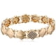 thumbnail image 1 of Pulsera Elástica Nine West con Cristales en Tono Dorado, 1 of 2