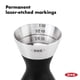 thumbnail image 3 of Acero inoxidable Jigger OXO Steel de doble cara, 45 ml/30 ml, 3 of 9