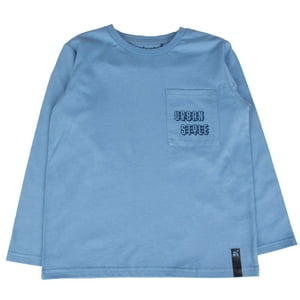 Polera Niño Azul Piedra Pillin
