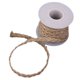 thumbnail image 1 of arpillera arpillera tejida cinta cuerda cuerda cadena regalo de boda arco envolver a, 1 of 3