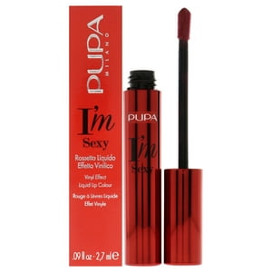 Pupa Milano - Soy Sexy Lápiz Labial Líquido Con Efecto Vinilo - Rojo Fresa De Para Mujer - Lápiz Labial