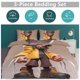 thumbnail image 5 of Avengers Panther Blue Tribe Super Soft Kids 3 Piece Bedding Sets-, 5 of 5