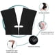 thumbnail image 2 of Funda con soporte para el tobillo NeoTech Care, tacón abierto, talla S, color negro, 2 of 8