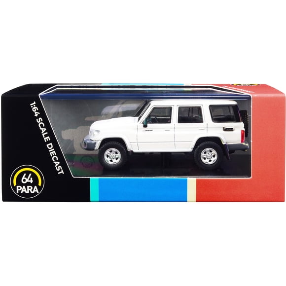 Maqueta de coche fundido a presión Paragon Models Land Cruiser 76 a escala 1/64