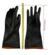thumbnail image 4 of Guantes industriales de goma, resistentes y duraderos, para ácidos y álcalis, guantes químicos, guantes de protección química de 35 cm., 4 of 5