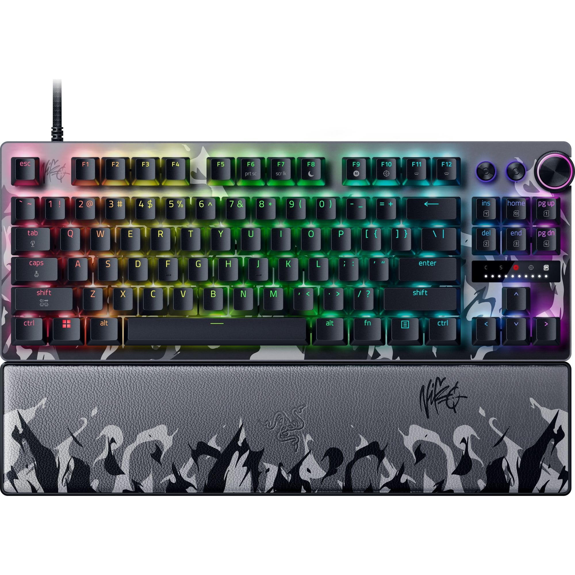 Teclado Para Juegos Razer Huntsman V3 Pro Tkl 8 Khz Analógico Óptico