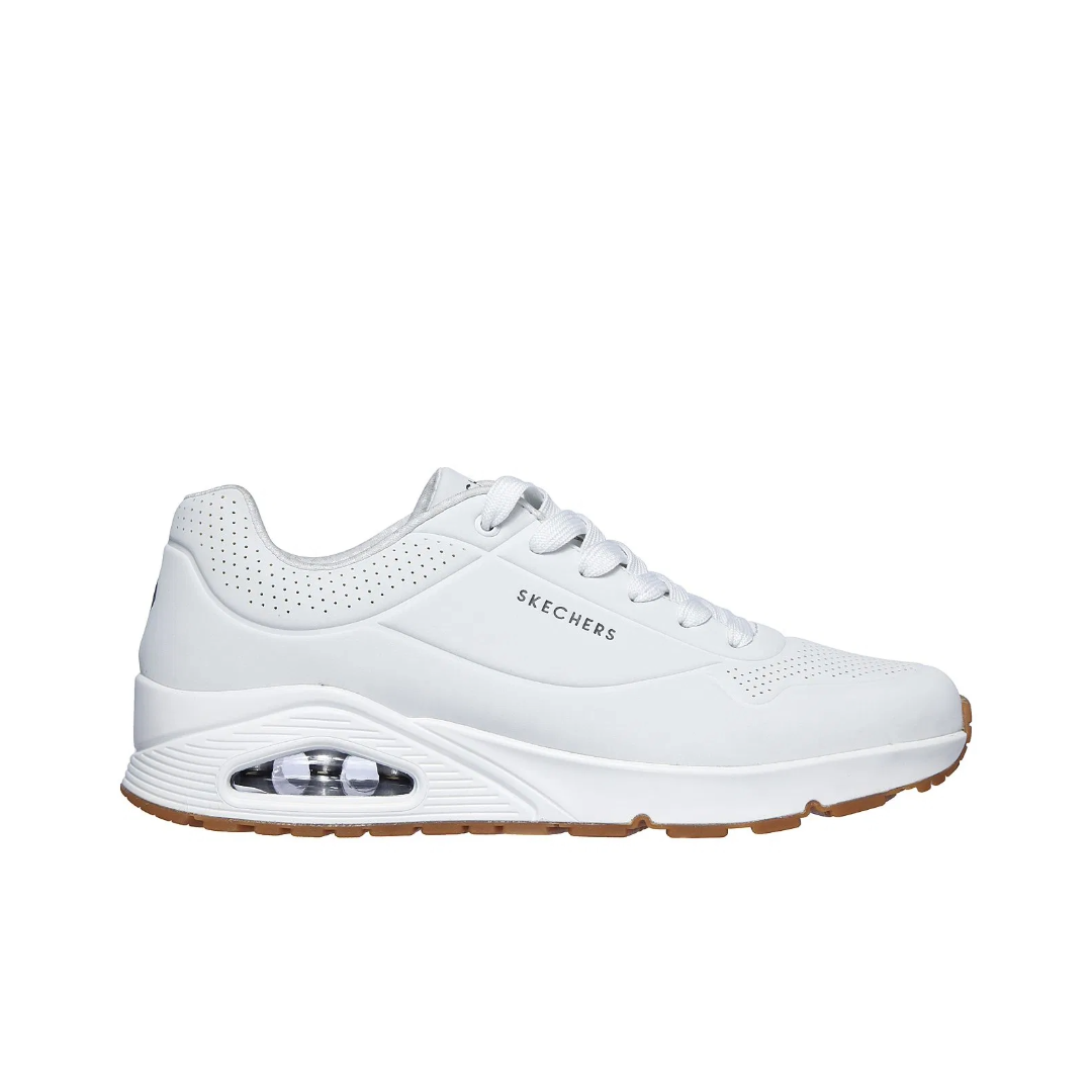 Zapatillas Urbanas Skechers Uno Stand On Air Hombre | 52458-Wht - Talla 39,5